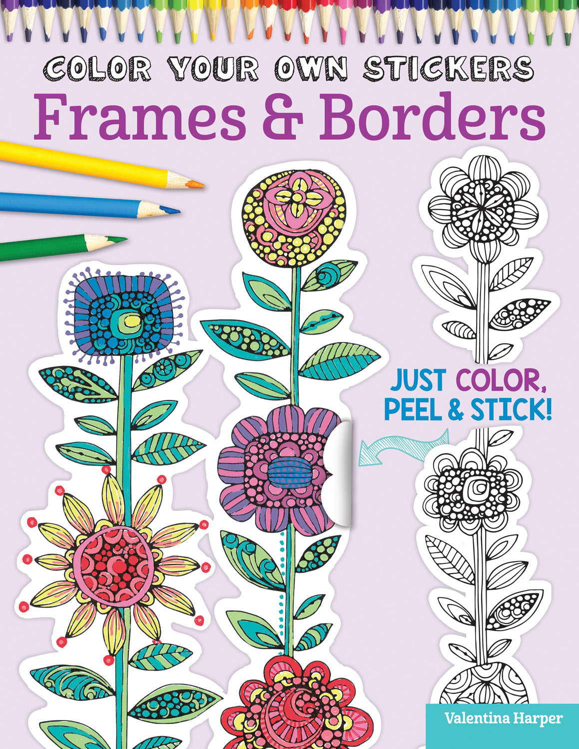 Color Your Own Stickers Frames & Borders – Runamuck Workshop