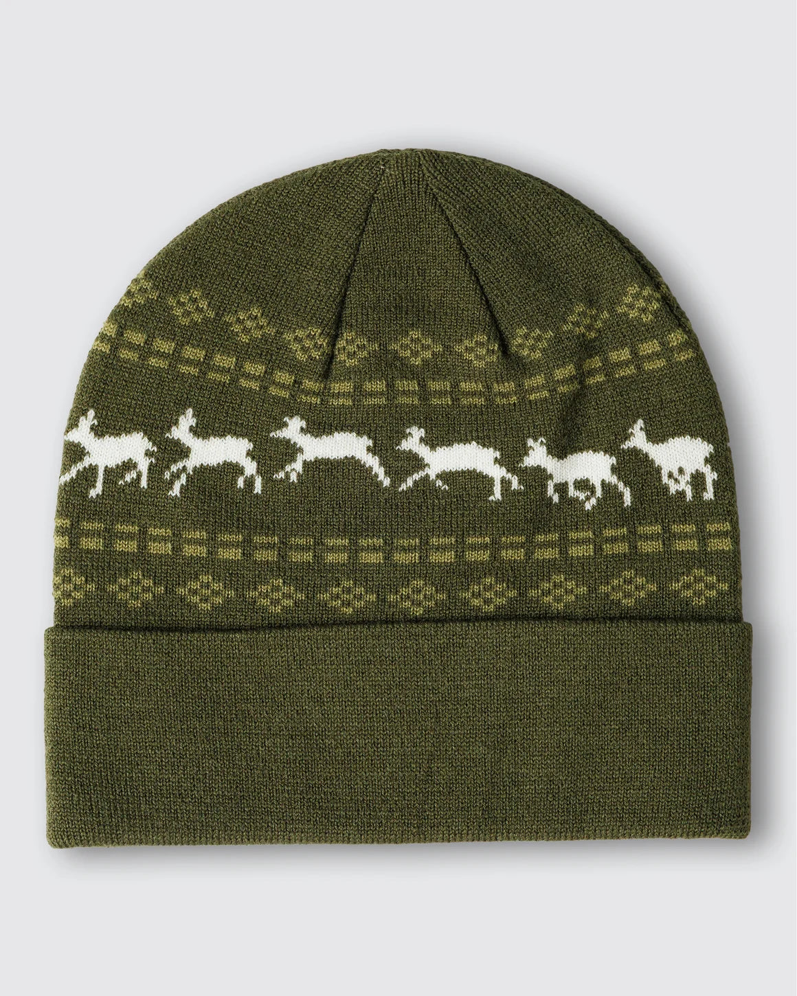 Waggle Wool Beanie - Deer Crossing