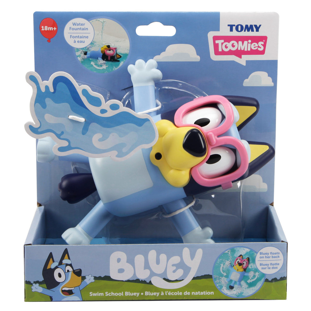 TOMY Swim School Bluey