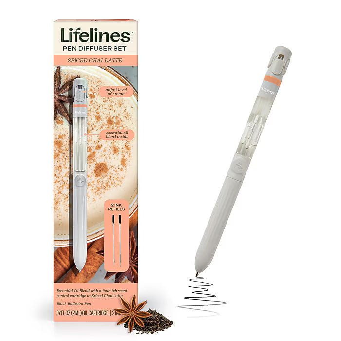 Pen Diffuser with Essential Oil Blends - Spiced Chai Latte