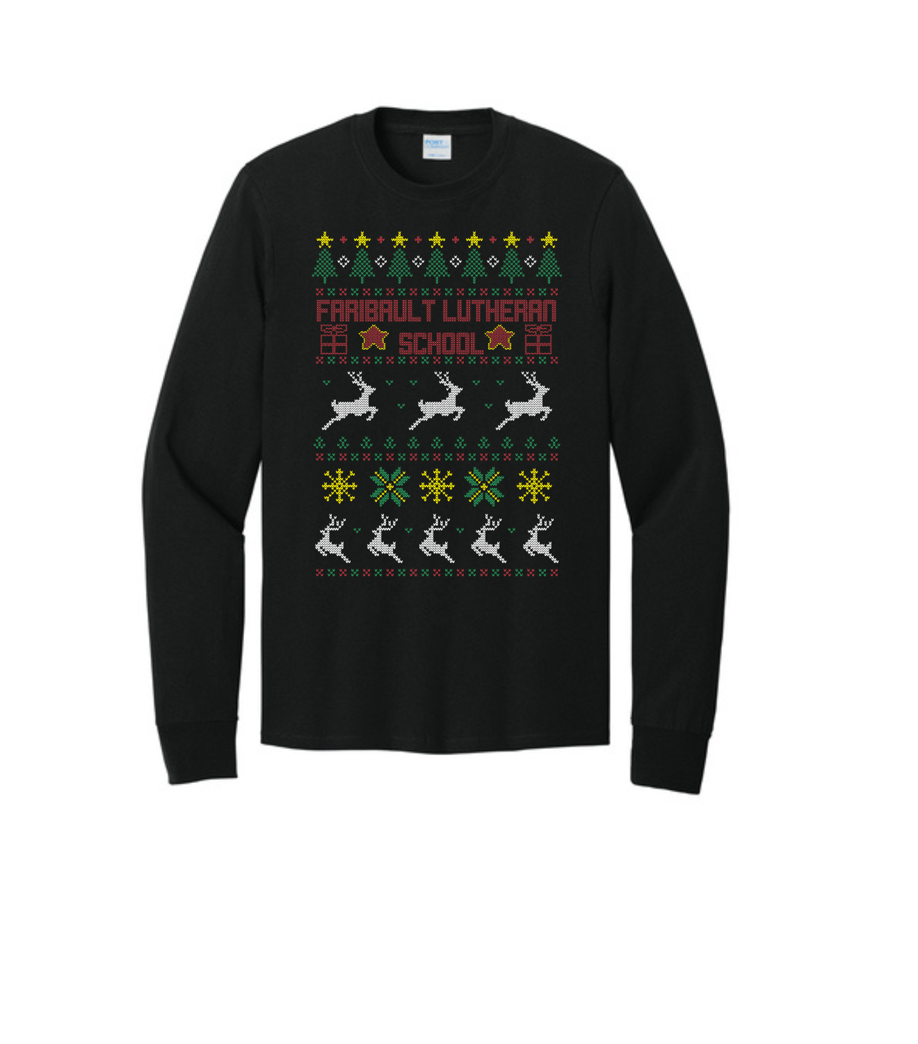 WILDCATS -Christmas LONG SLEEVE tee & Crew Sweatshirt