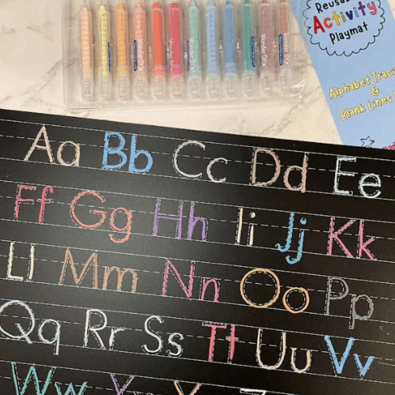 Reusable Activity Mat - Letters Practice (2-sided)
