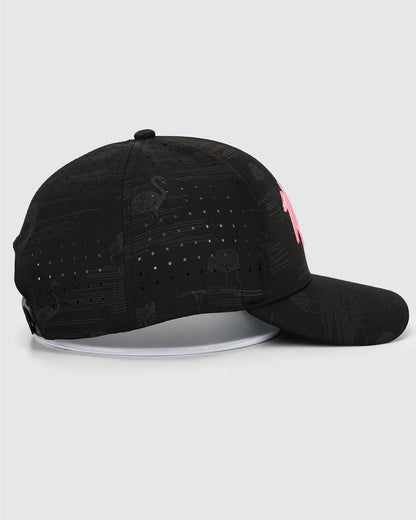 Waggle Low-Profile Snapback Hat - Flamingrove