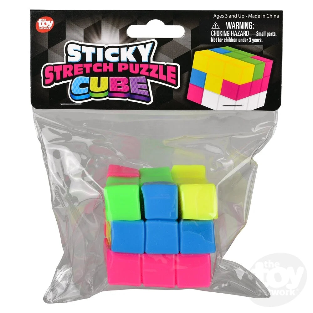 Sticky Stretch Puzzle Cube
