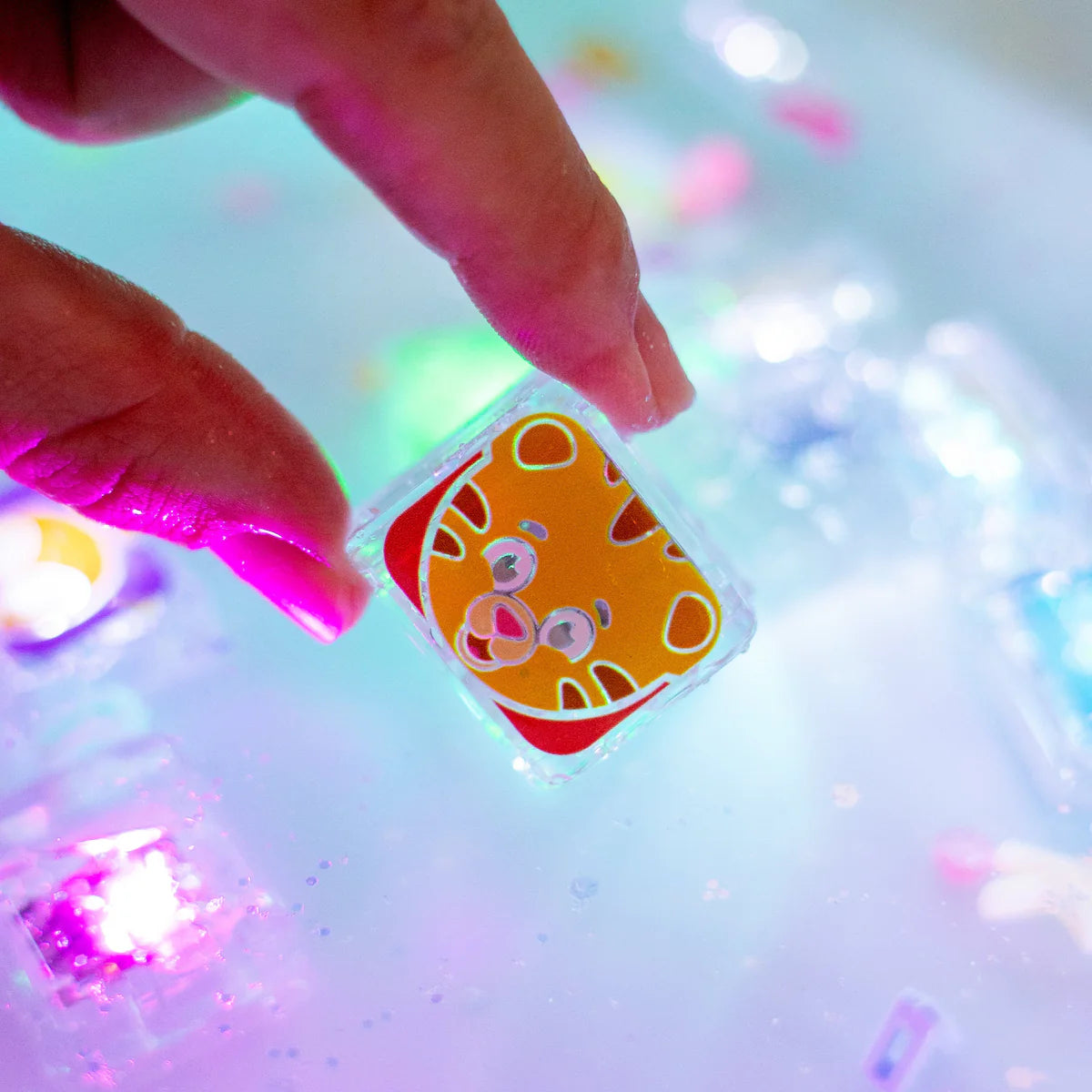 Glo Pals® Original Light-Up Cubes 4-Packs - Daniel Tiger - Orange