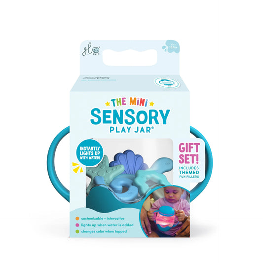 Glo Pals® Mini Sensory Play Jar Gift Set - Blue Lagoon
