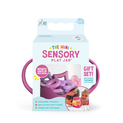 Glo Pals® Mini Sensory Play Jar Gift Set - Pink/Gumdrop