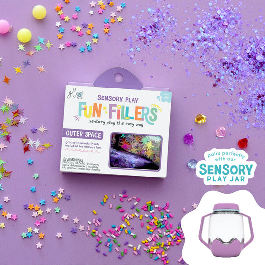 Glo Pals® Fun Fillers - OUTER SPACE (for Sensory Play Jars)
