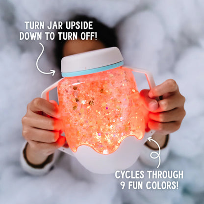 Glo Pals® Sensory Play Jar - Cozy Cloud