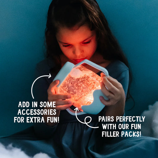 Glo Pals® Sensory Play Jar - Cozy Cloud