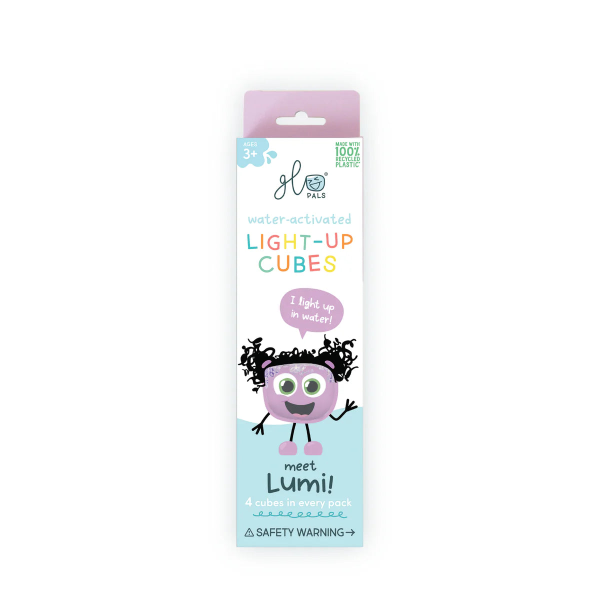 Glo Pals® Original Light-Up Cubes 4-Packs - Lumi – Purple