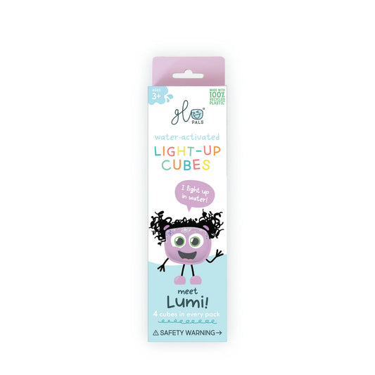 Glo Pals® Original Light-Up Cubes 4-Packs - Lumi – Purple