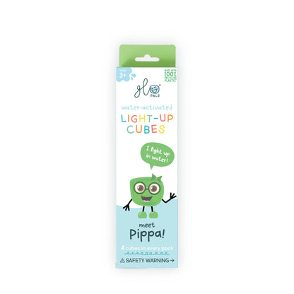 Glo Pals® Original Light-Up Cubes 4-Packs - Pippa – Green