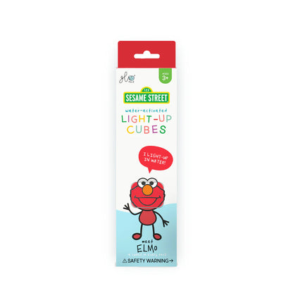 Glo Pals® Original Light-Up Cubes 4-Packs - Sesame Street - Elmo - Red