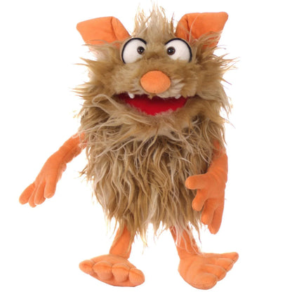 Living Puppets: Dusty The Friendly Monster - 14"Plush Hand Puppet