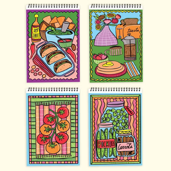 Lifelines® FlowArt™ - Hidden Patterns, Color-to-Reveal Foody Fun