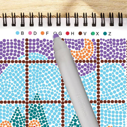 Lifelines® FlowArt™ - Dot-By-Letter, Snowed In