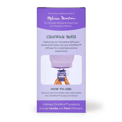 Lifelines® ClickWick™ In Bloom Refill - Jasmine & Geranium - For Candle/Plant/Shower Diffusers (Copy)