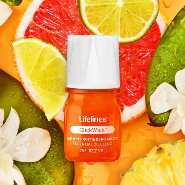 Lifelines® ClickWick™ Citrus Grove Refill - Grapefruit & Bergamot - For Candle/Plant/Shower Diffusers (Copy) (Copy)