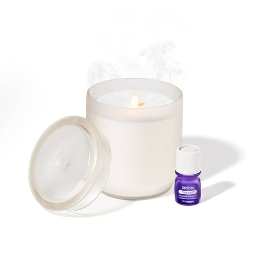 Lifelines® Flameless Candle Diffuser - Bubble (Cream)