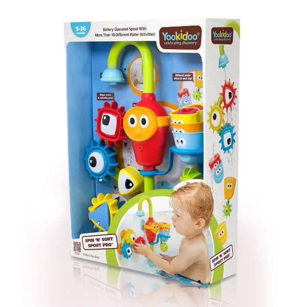 Yookidoo Spin 'n' Sort Spout Pro Bath Toy