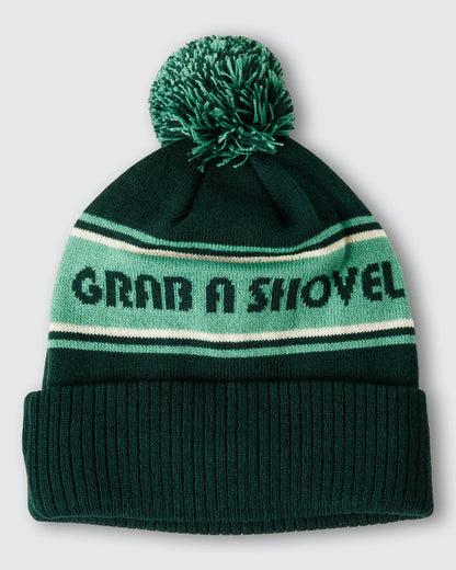 Waggle Pom Beanie - Grab a Shovel