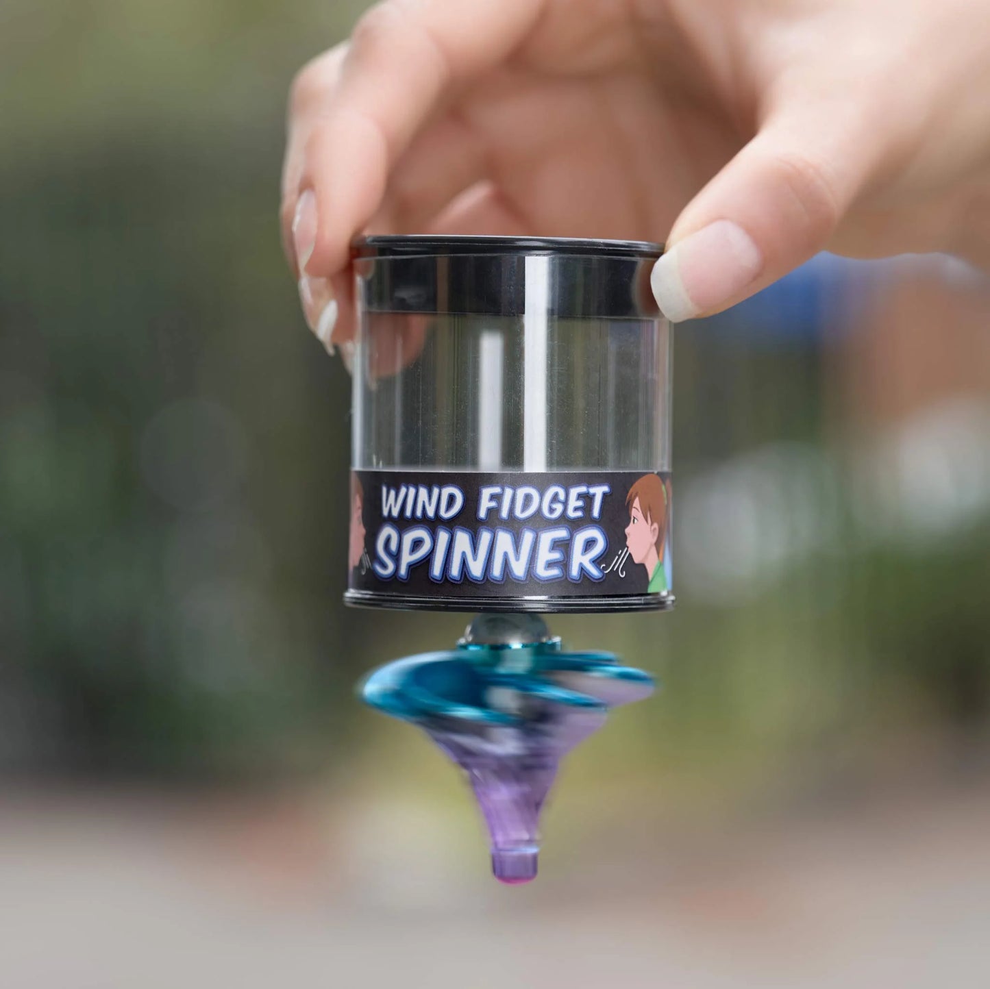 Wind Fidget Spinner - Assorted Colors