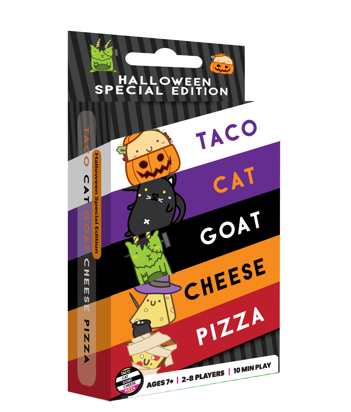 Taco Cat Goat Cheese Pizza Halloween Edition - Card Game