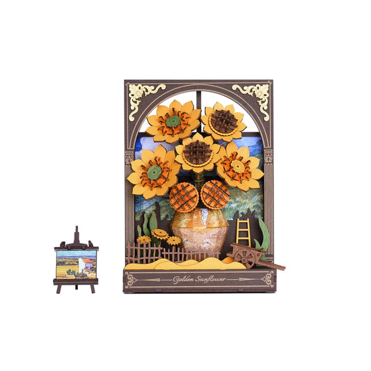 Hands Craft | Golden Sunflower w/ LED Lights