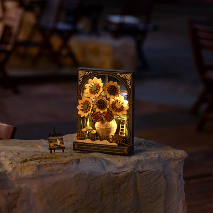 Hands Craft | Golden Sunflower w/ LED Lights