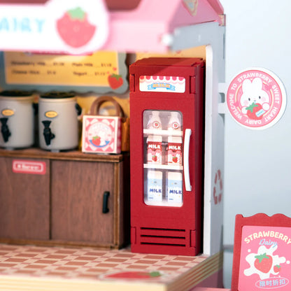 Hands Craft | Strawberry Milk Box
