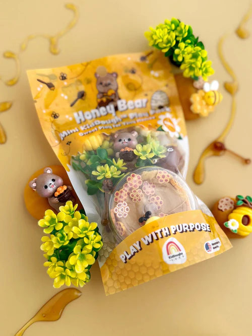 KidDough Honey Bear Mini Play Pack