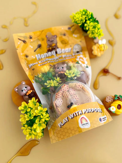KidDough Honey Bear Mini Play Pack
