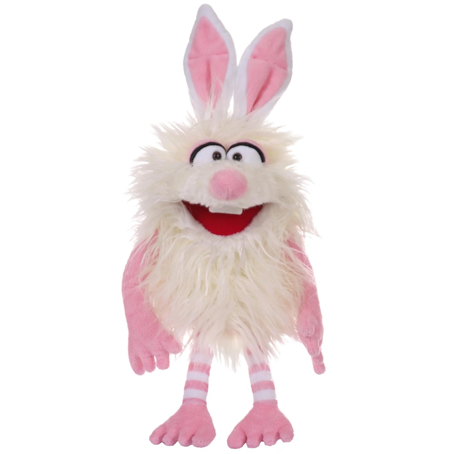 Living Puppets 14-Inch Plush Bunny Rabbit "Furball" Hand Puppet