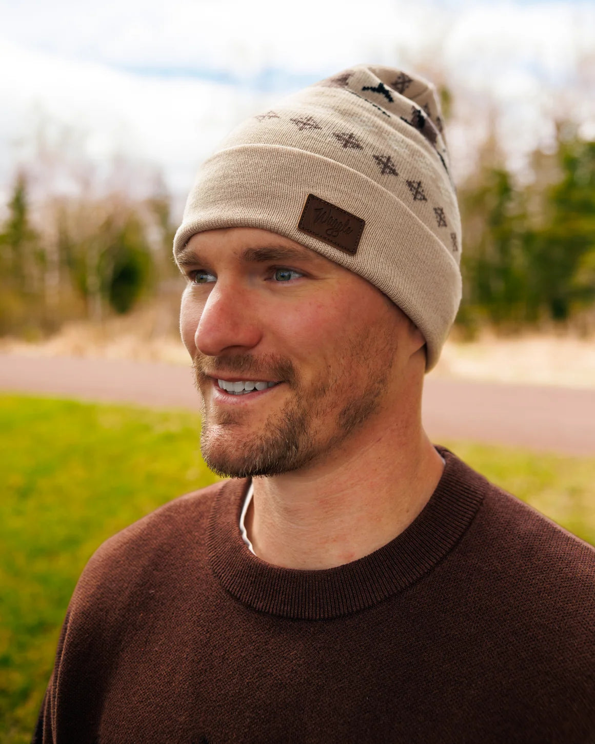 Waggle Wool Beanie - Hunting Birdies