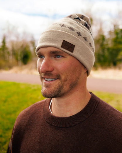 Waggle Wool Beanie - Hunting Birdies