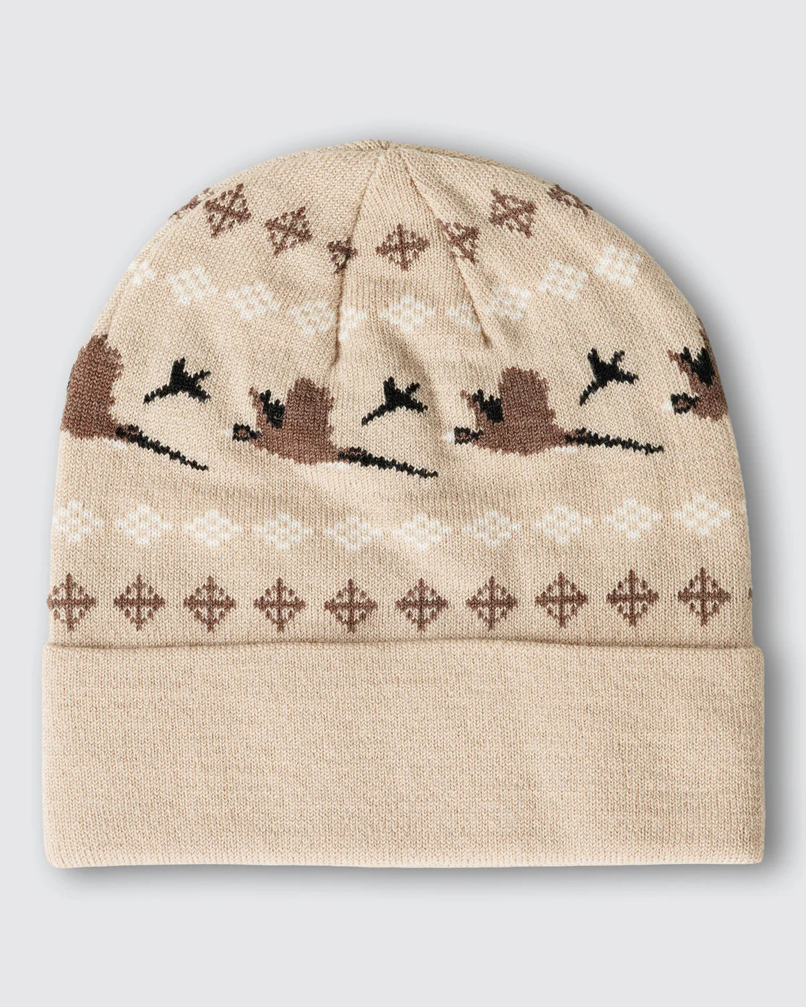 Waggle Wool Beanie - Hunting Birdies