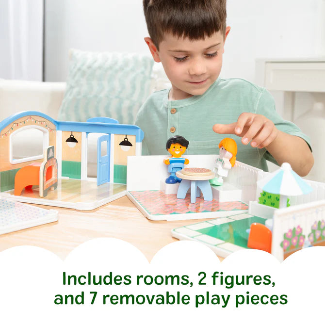 Melissa and Doug - Cheery Lane Ice Cream & Pizza Play Set