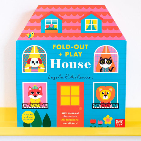 Fold-Out + Play: House – Interactive 3D Playset Book