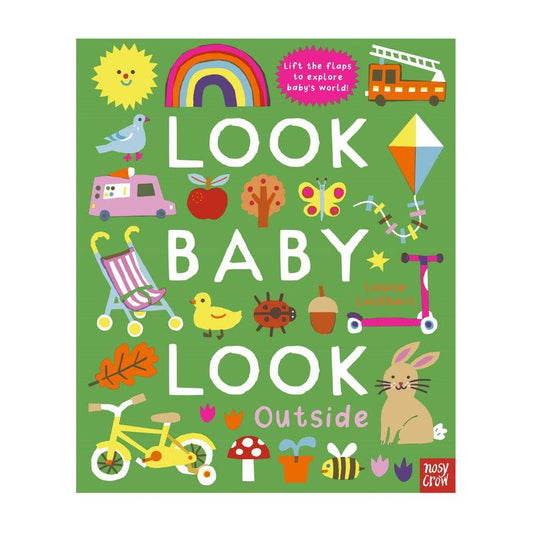 Look, Baby, Look! Outside – Interactive Board Book