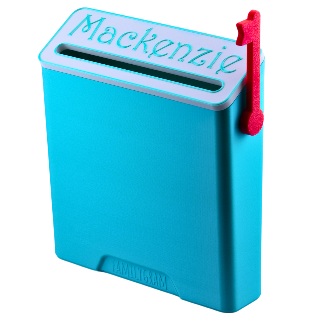 Personalized Mini Mailbox – Kids Room, Classroom, Home Office – 3D Printed