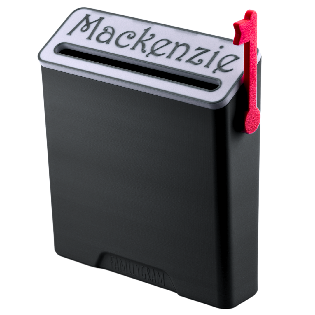 Personalized Mini Mailbox – Kids Room, Classroom, Home Office – 3D Printed