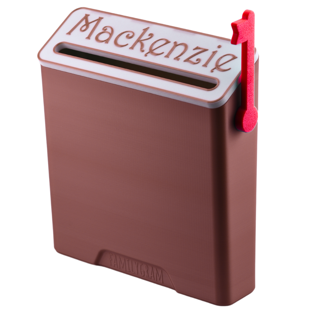 Personalized Mini Mailbox – Kids Room, Classroom, Home Office – 3D Printed