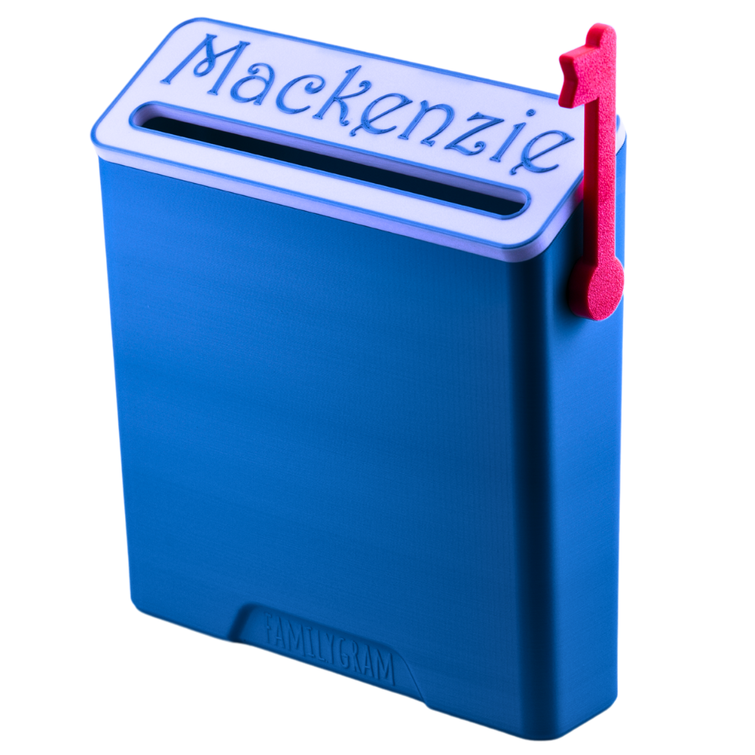 Personalized Mini Mailbox – Kids Room, Classroom, Home Office – 3D Printed
