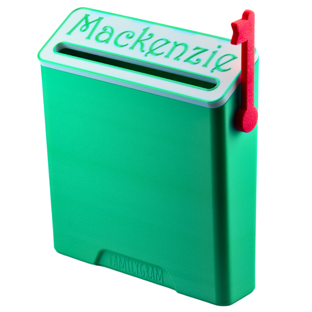 Personalized Mini Mailbox – Kids Room, Classroom, Home Office – 3D Printed