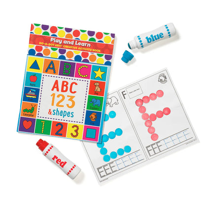 DO•A•DOT ART! Play and Learn Creative Activity Book for Preschool & Kindergarten