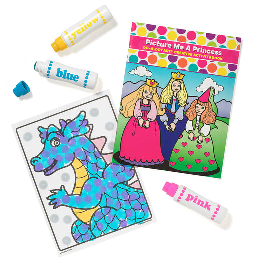 DO•A•DOT ART!  Picture Me a Princess Creative Activity Book