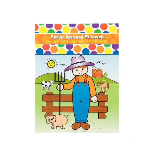 DO•A•DOT ART!  Farm Animal Friends Creative Activity Book for Kids