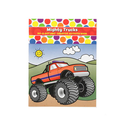 DO•A•DOT ART!  Mighty Trucks Creative Activity Book