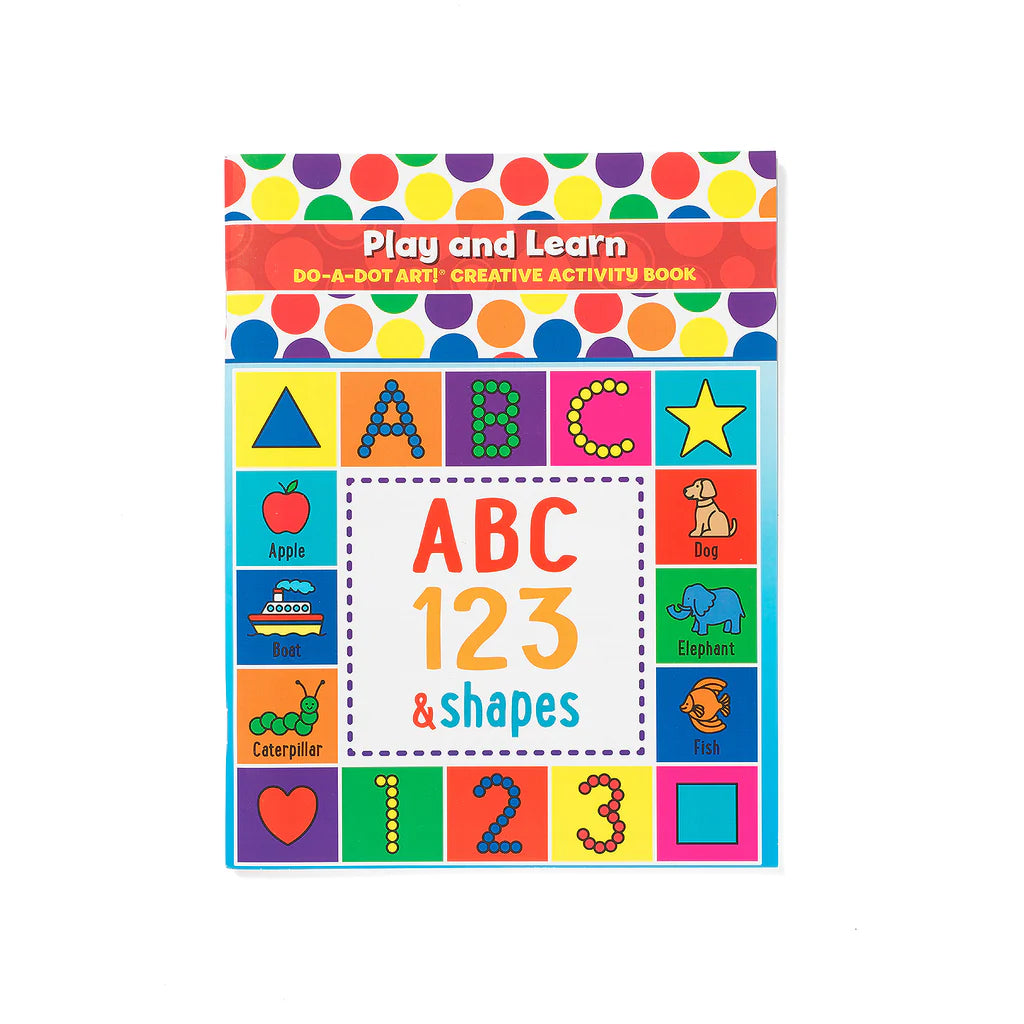 DO•A•DOT ART! Play and Learn Creative Activity Book for Preschool & Kindergarten